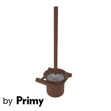 Primy Steel Style Toiletbørste Rust (brun)